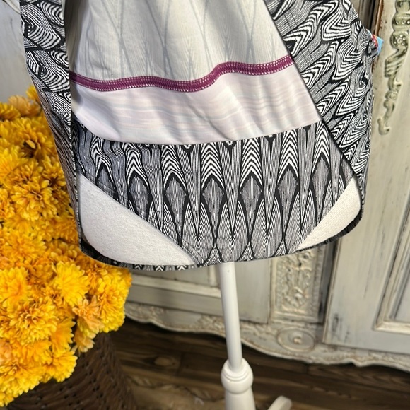 PrAna Patterned Halter Neck Two Piece Swim Dress - Picture 5 of 13